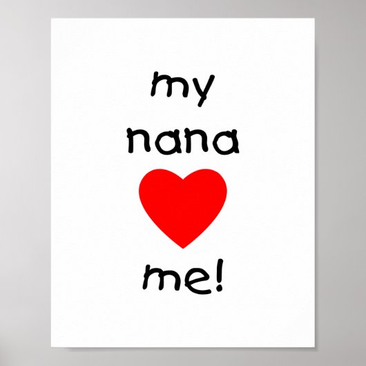 meine nana-Liebe Poster (Vorne)