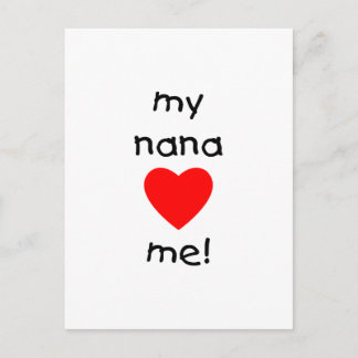 meine nana-Liebe Postkarte