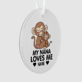 Meine Nana-Lieben Ornament (Vorderseite)