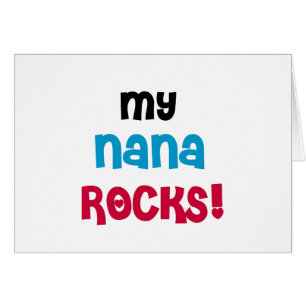 Meine Nana Rocks T - Shirt und Geschenke