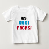Meine Nani Rocks T - Shirt und Geschenke (Vorderseite)