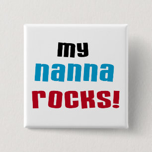 Meine Nanna Rocks T-Shirts und Geschenke Button