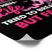 Meine Narben erzählen eine Geschichte darüber, wie Poster (Ecke)