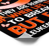 Meine Narben erzählen eine historische Leukämie-Sc Poster (Ecke)