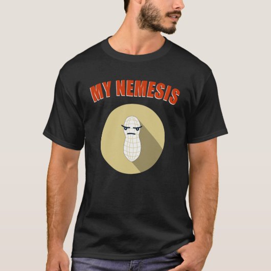 Meine Nemesis Peanut Allergie T-Shirt (Vorderseite)