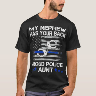 Meine Nephew hat Ihre vermeintliche Polizeitante. T-Shirt