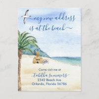 Meine neue Adresse Moved Beach Sea