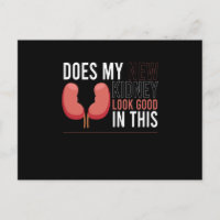 Meine neue Niere sieht gut aus wie Spenden für die