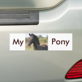 Meine neue Pony Autoaufkleber (Auf Auto)