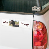 Meine neue Pony Autoaufkleber (Auf Lkw)