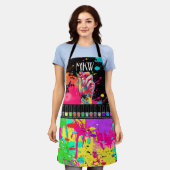 Meine neueste Schürze für Nageltechniker (Getragen)