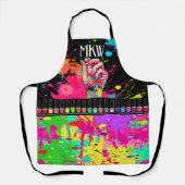 Meine neueste Schürze für Nageltechniker (Vorderseite)