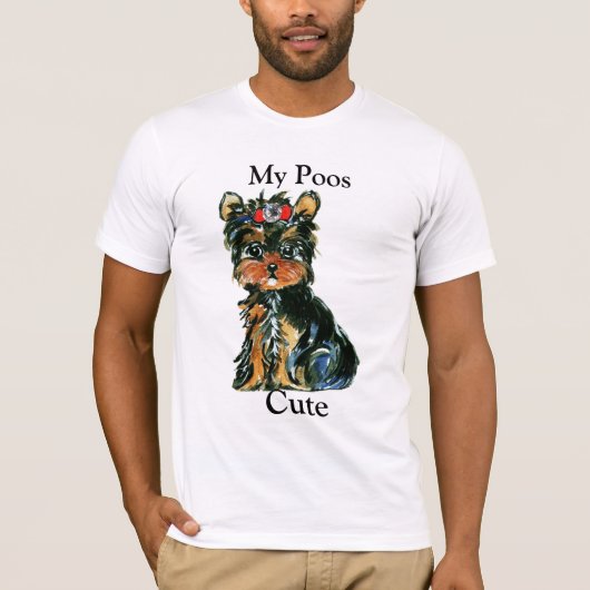 Meine Niedlichen Diva Poo Shirts (Vorderseite)