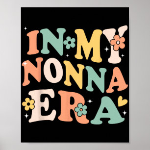Meine Nonna Ära Lustig Sarkastisch Groovy Retro Mü Poster