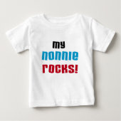 Meine Nonnie Rocks T - Shirt und Geschenke (Vorderseite)