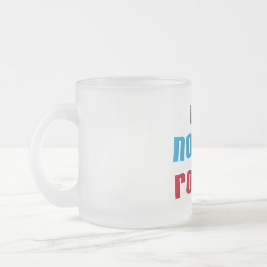 Meine Nonnie Rocks T - Shirt und Geschenke Mattglastasse (Links)