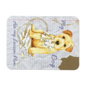 Meine Norfolk Terrier Ate My Lessingplan Magnet (Horizontal)