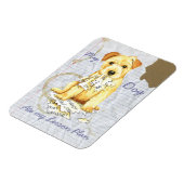 Meine Norfolk Terrier Ate My Lessingplan Magnet (Linke Seite)