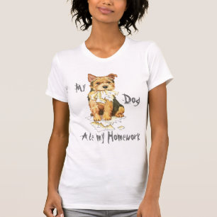 Meine Norwich Terrier Ate meine Hausaufgaben T-Shirt