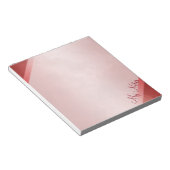 Meine Notizen in Red Marble Notizblock (angewinkelt)