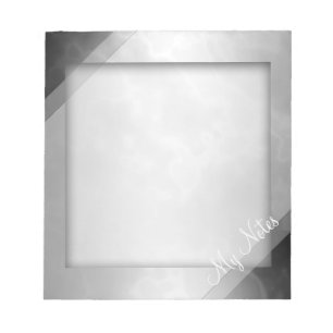 Meine Notizen zur schwarzen Kohle Notizblock