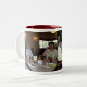 meine Oklahoma-Familie Zweifarbige Tasse (Vorderseite Links)