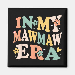 Meine Oma-Ära Lustig Sarkastisch Groovy Retro Mütt Magnet