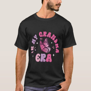 Meine Oma Ära Lustiger Schmetterling Groovy Retro T-Shirt