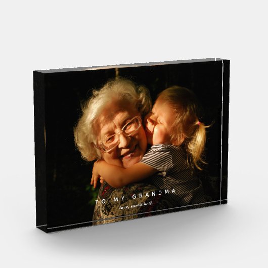 Meine Oma Custom Fotoblock (Links)