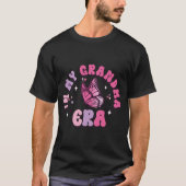 Meine Oma Era Funny Butterfly Groovy Retro Mutter T-Shirt (Vorderseite)