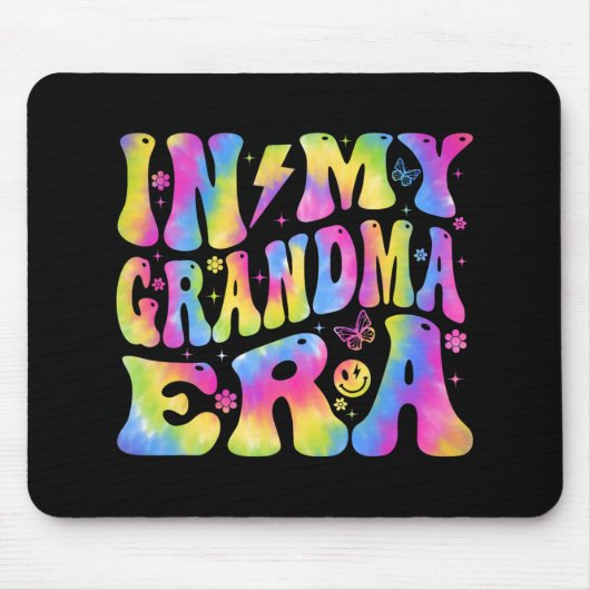 Meine Oma Era Funny Mama Familie Matching Mütter D Mousepad (Vorne)