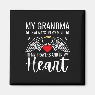 Meine Oma Guardian Angel Heaven Memorial-Liebe Magnet