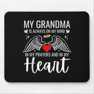 Meine Oma Guardian Angel Heaven Memorial-Liebe Mousepad