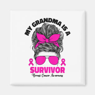 Meine Oma ist ein Button zur Unterstützung von Bru Magnet