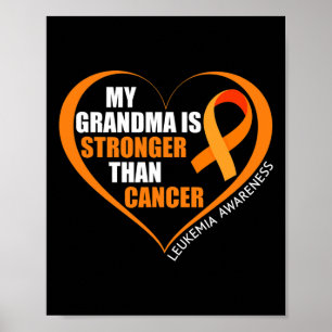 Meine Oma ist stärker als die Krebsleukämie Awaren Poster