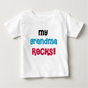 Meine Oma Rocks Baby T-shirt