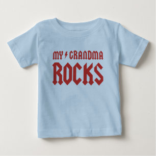 Meine Oma Rocks Baby T-shirt