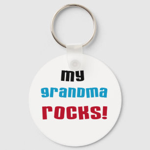Meine Oma Rocks T - Shirt und Geschenke Schlüsselanhänger