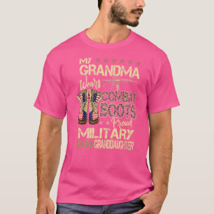 Meine Oma trägt Kampfstiefel mit dem Stolz eines M T-Shirt