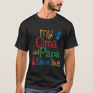 Meine Oma und Papa Liebe  T-Shirt