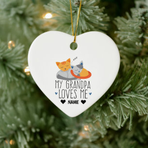 Meine Opa-Lieben Keramik Ornament