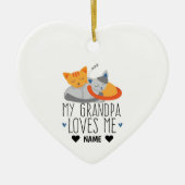 Meine Opa-Lieben Keramik Ornament (Vorne)