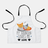 Meine Opa-Lieben Schürze (Vorderseite)