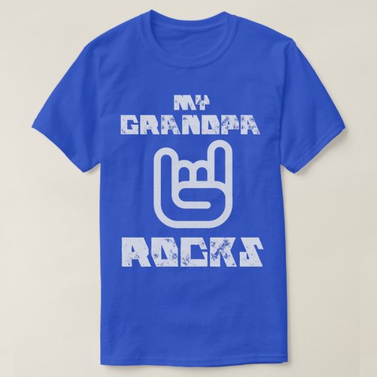 Meine Opa Rocks T-Shirt (Design vorne)