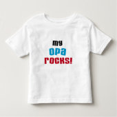 Meine Opa Rocks T - Shirt und Geschenke (Vorderseite)
