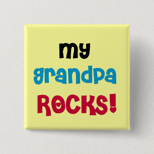 Meine Opa Rocks Tshirts und Geschenke Button