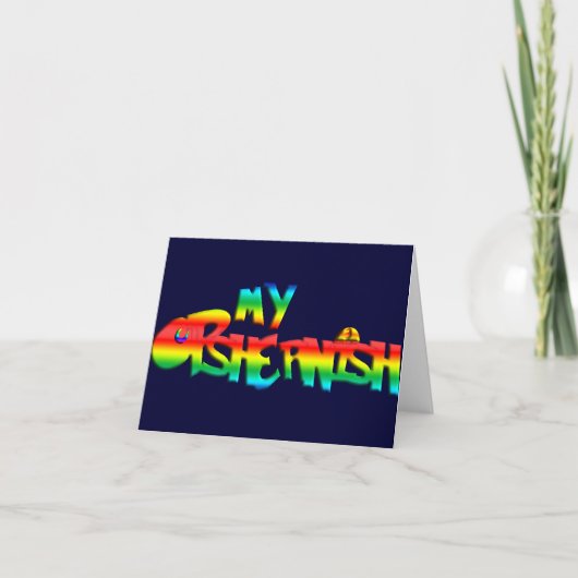 Meine Opshernish Karte (Vorderseite)