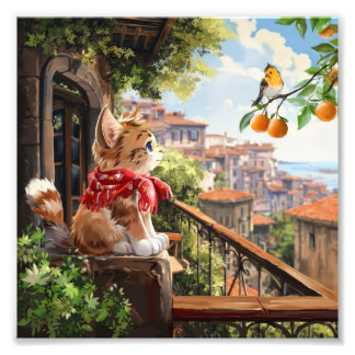 Meine Orangen Fotodruck
