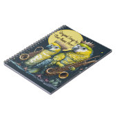 Meine originellen Lieder, lustige Papageien, die H Notizblock (Linke Seite)