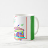 Meine Palme-Tasse Kaffeetasse (VorderseiteRechts)